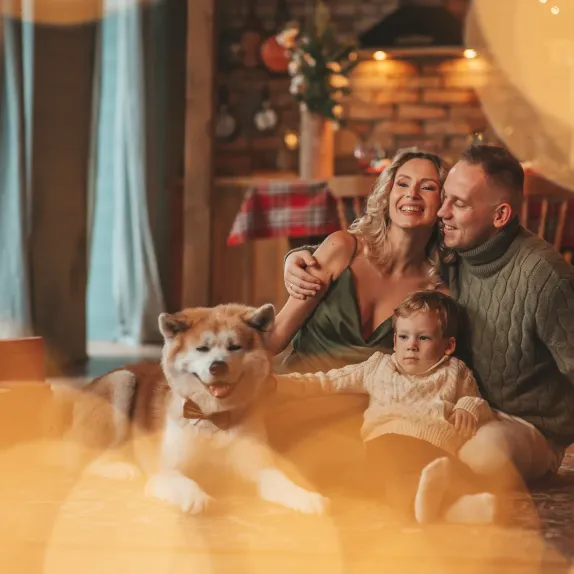 Rodina v novém domě